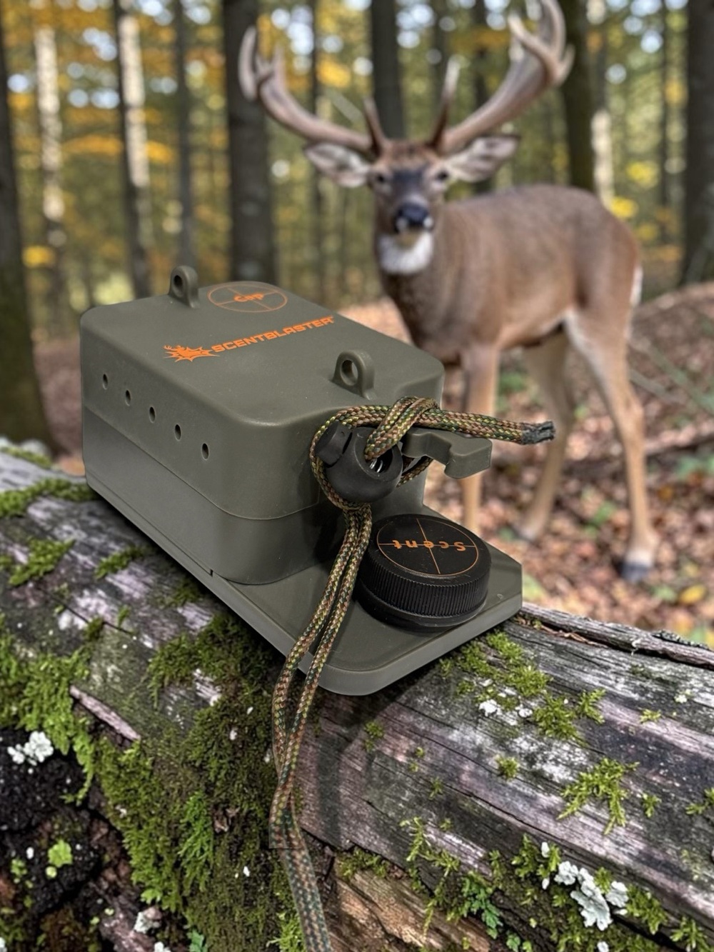 NIB 5 SCENTBLASTER Hunting Scent Dispenser with Rope.